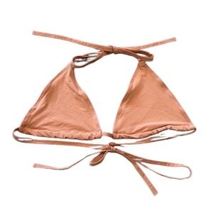 Four Three Seven Tan Bikini Top
